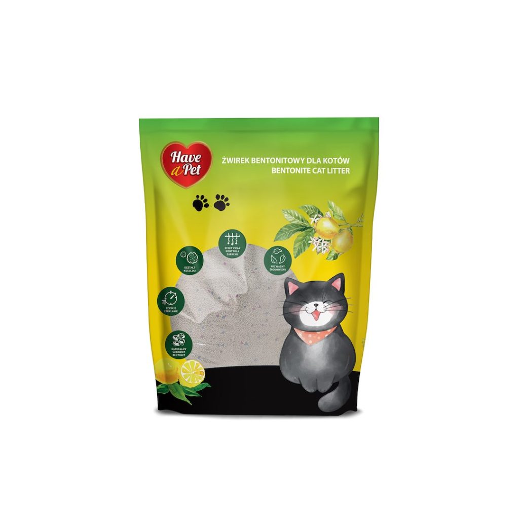 HAP Bentonite liter Lemon 10 L